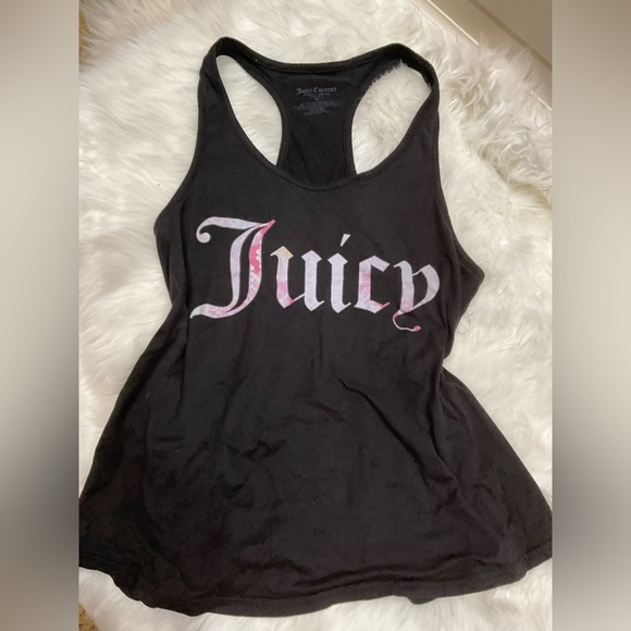 Juicy Couture Black and Pink Logo Tank Set - Picture 7 of 9